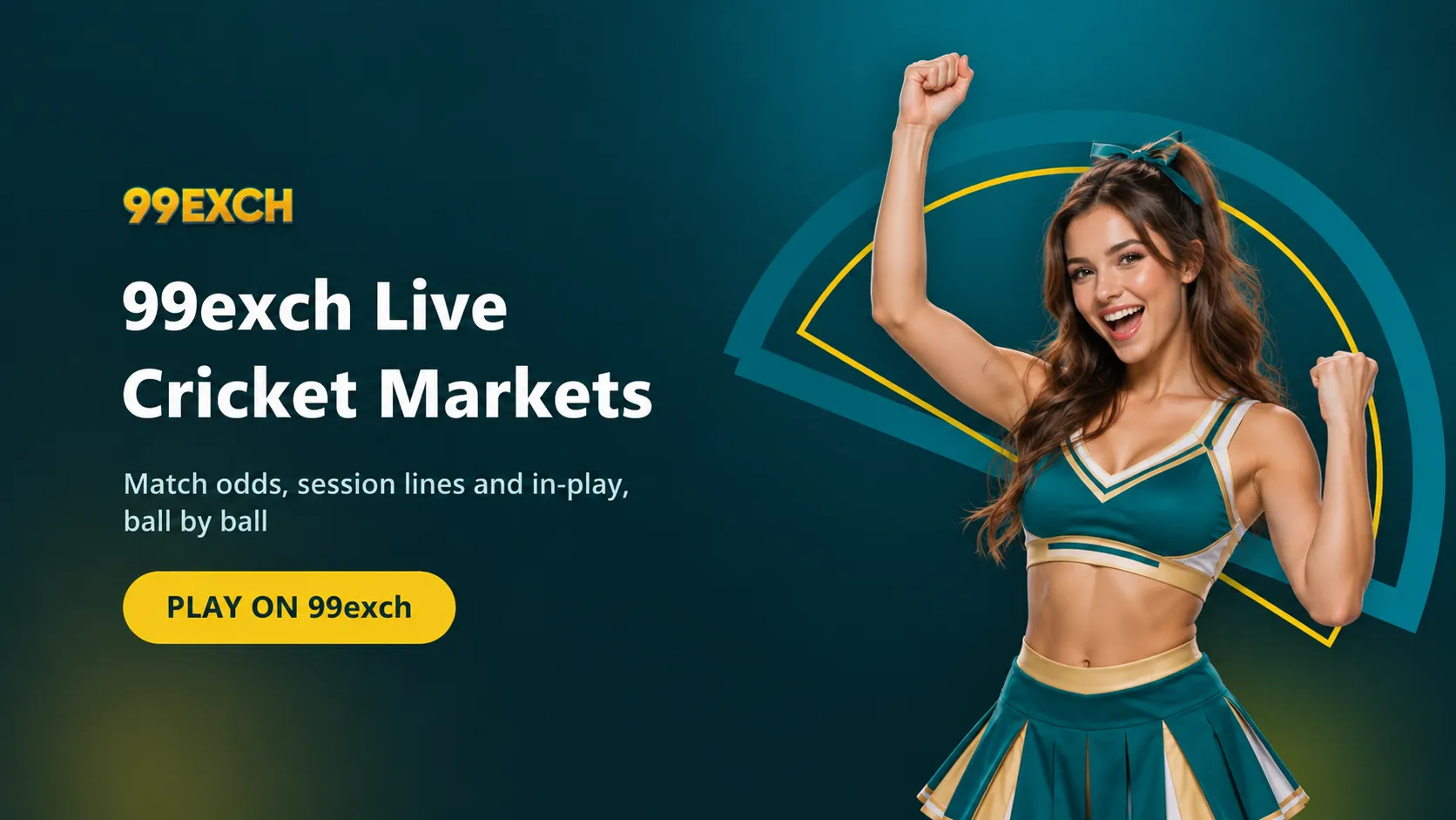 99exch live cricket market illustration with odds
